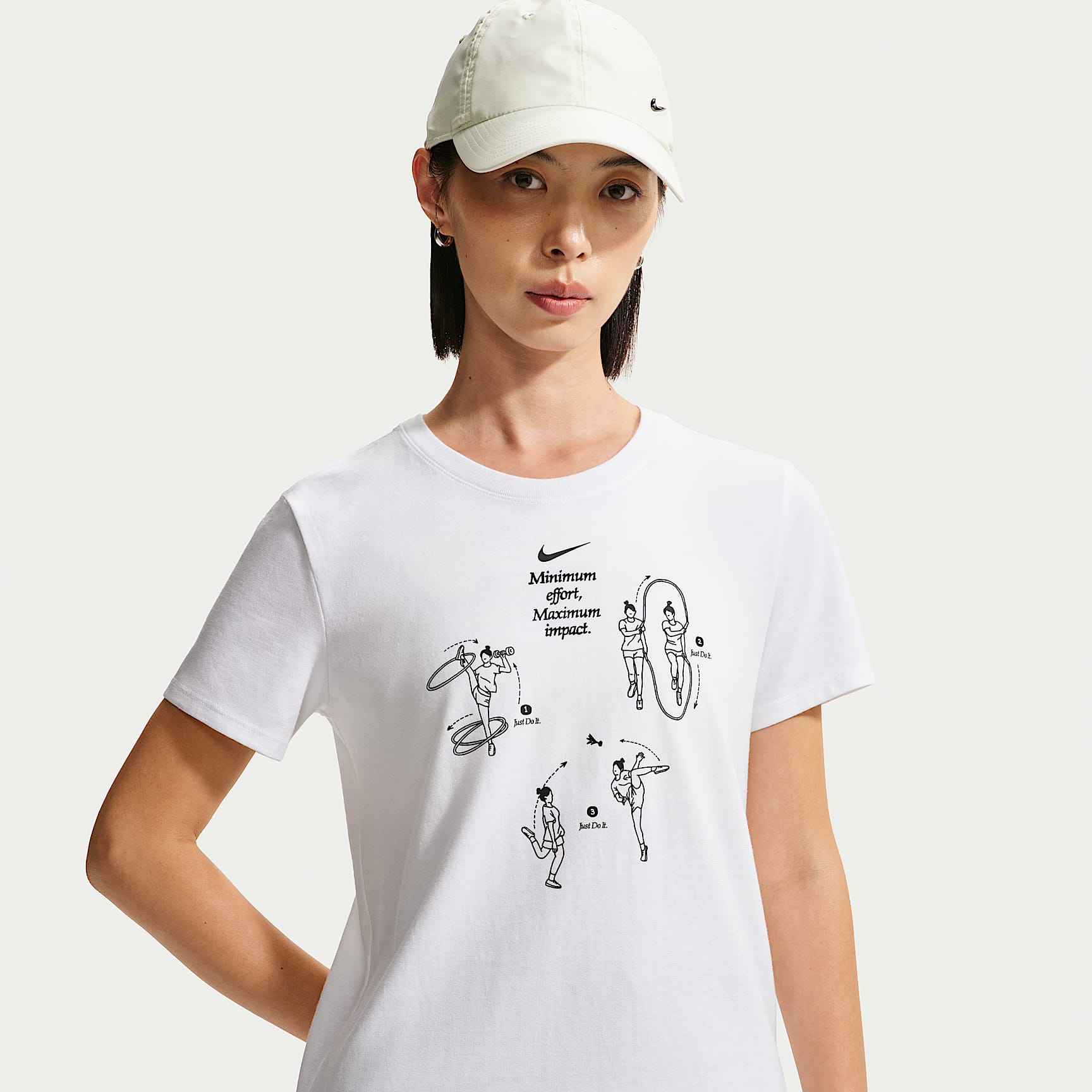 Nike Sportswear Club Women's T-Shirt. Nike ID